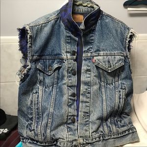 Levi’s Denim Vest (Preciously a Jacket) size XL